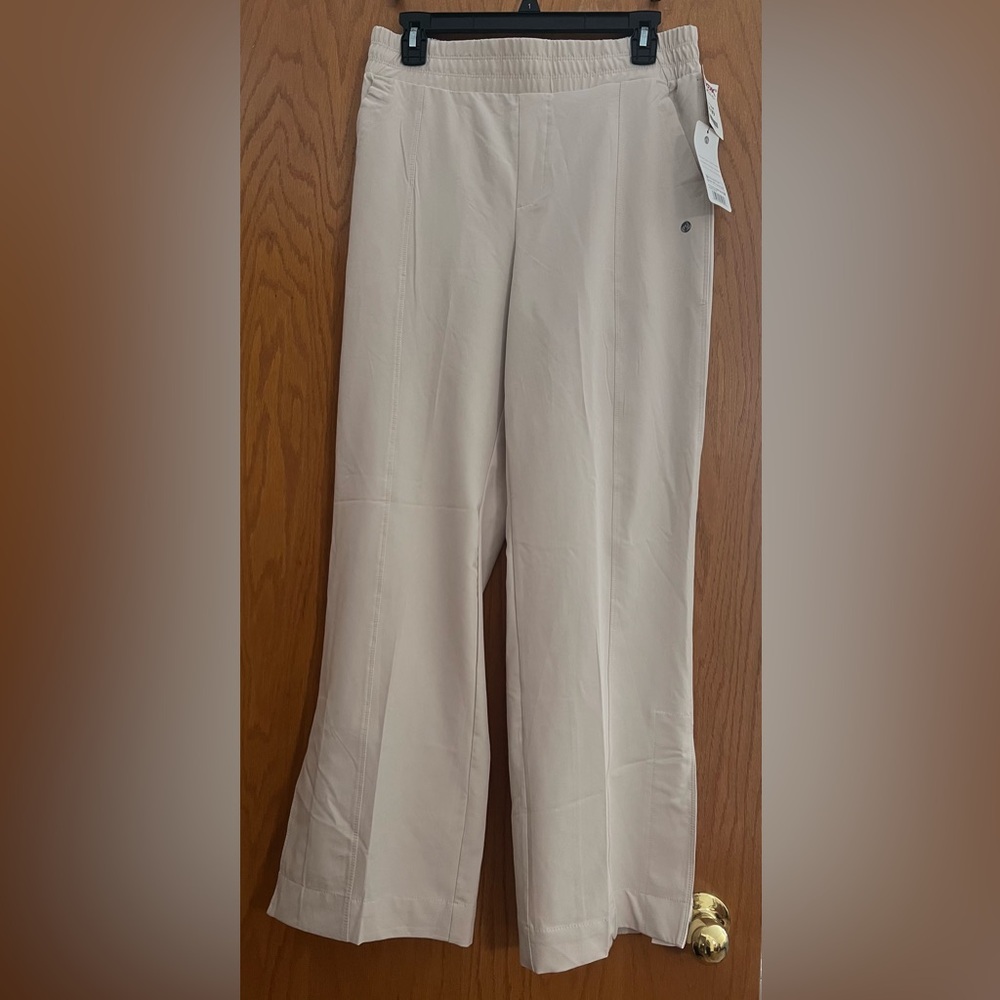 Athleisure Cream Women's Pants